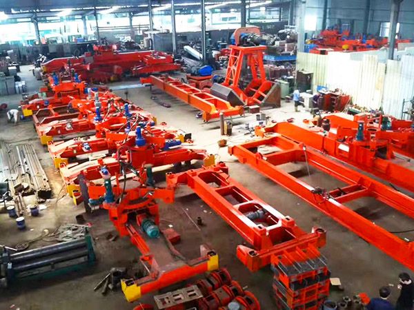 Grab bridge crane